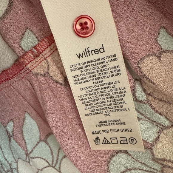 👗ARITZIA  Wilfred Lambrusco Dress Tiered Mini Dress.Size: XS - Picture 5 of 8